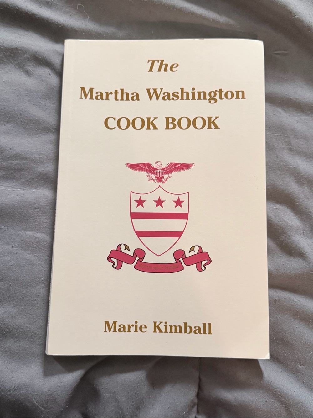 The Martha Washington Cook Book by - Cream & Pink